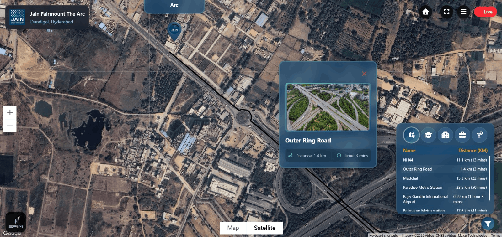 Interactive Map View